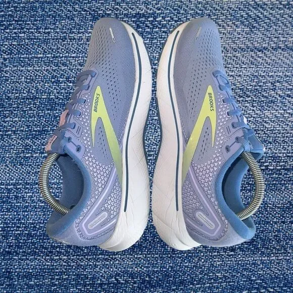 Brooks Ghost 14 Women’s Size 11B Shoes Purple/Dutch/Lime Running Sneakers - Picture 5 of 10